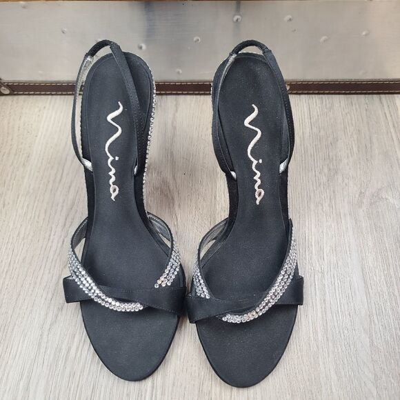 NWOB Nina Ricci Sling-Back Sandals size 7.5 - Picture 2 of 11